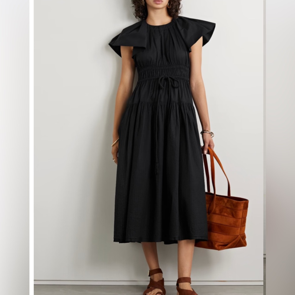 ULLA JOHNSON Darlene midi dress Sz 16